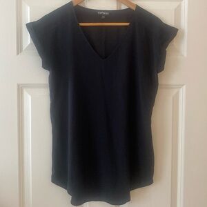 Express V-Neck Sleeveless Blouse